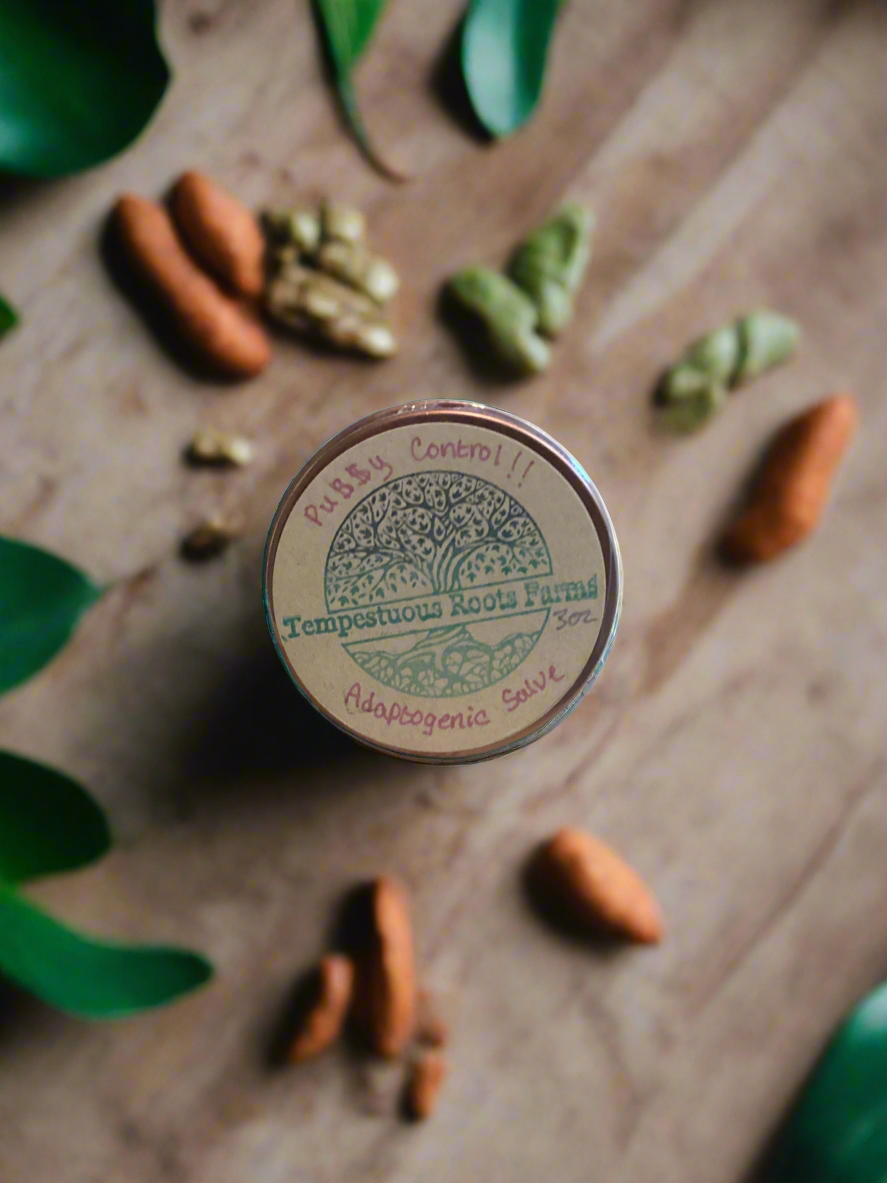 PU$$Y Control: Adaptogenic Herbal Salve