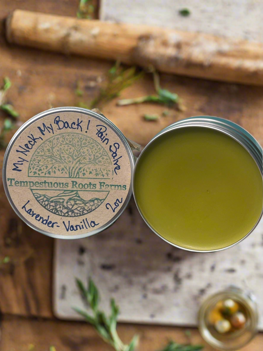 My Neck, My Back!!! Double Infused XPain Relief Salve