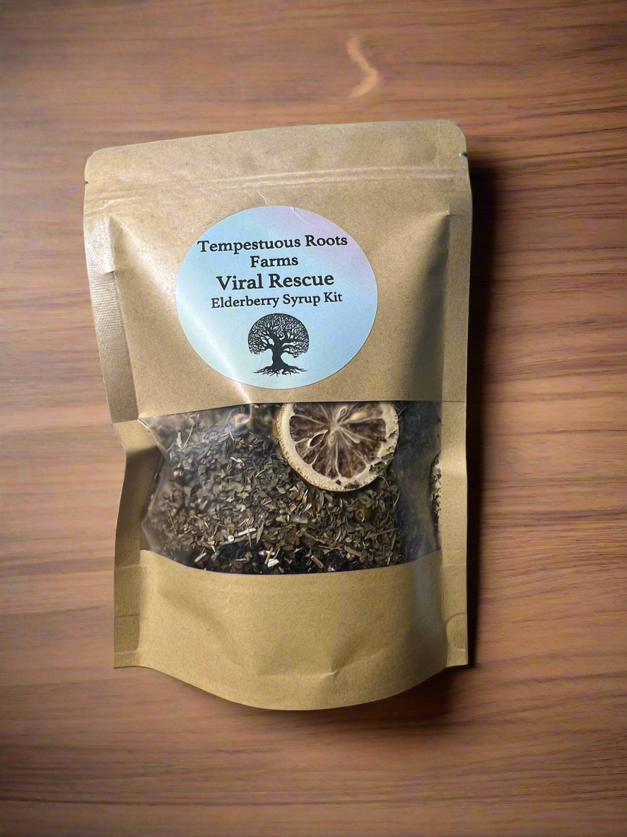 Viral Rescue-Elderberry Syrup Kit