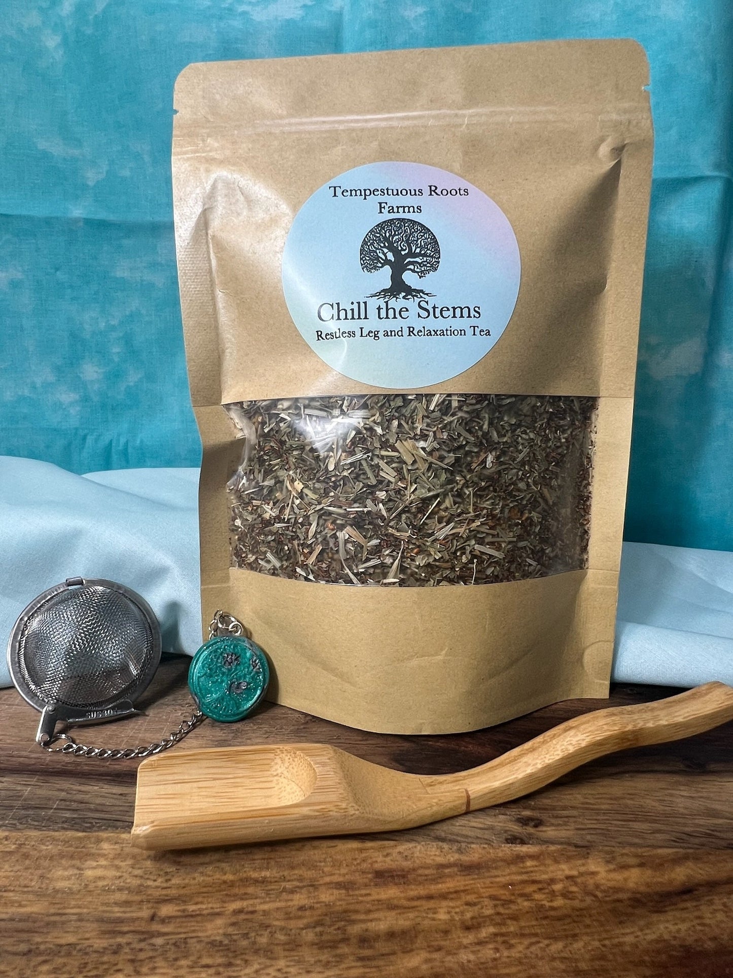 Chill the Stems - Restless Leg & Relaxation Tea - Tempestuous Roots Art & Farms LLC