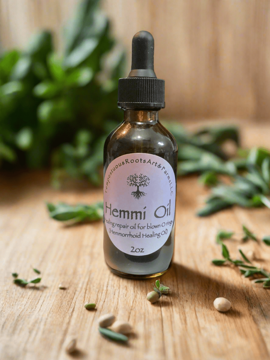 Hemmi Oil - Tempestuous Roots Art & Farms LLC