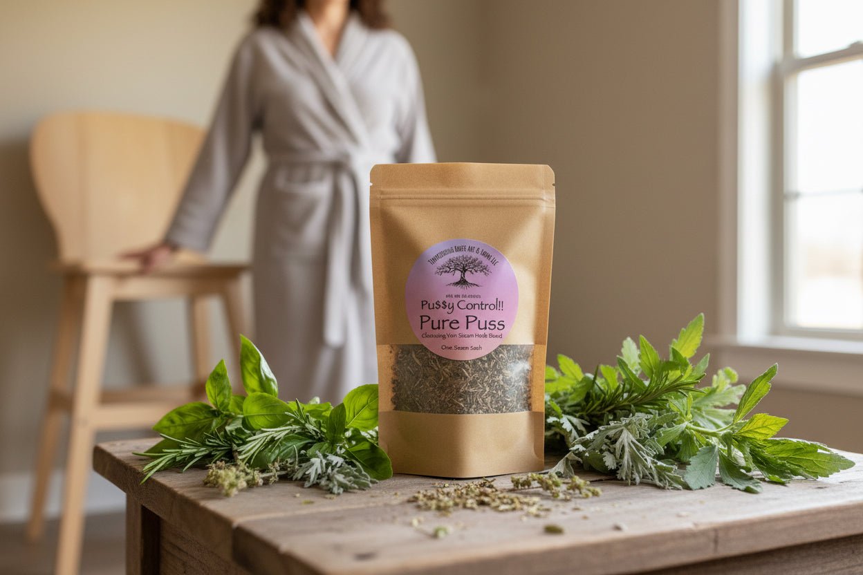 Pu$$y Control - Yoni Herbal Steam Blends - Tempestuous Roots Art & Farms LLC