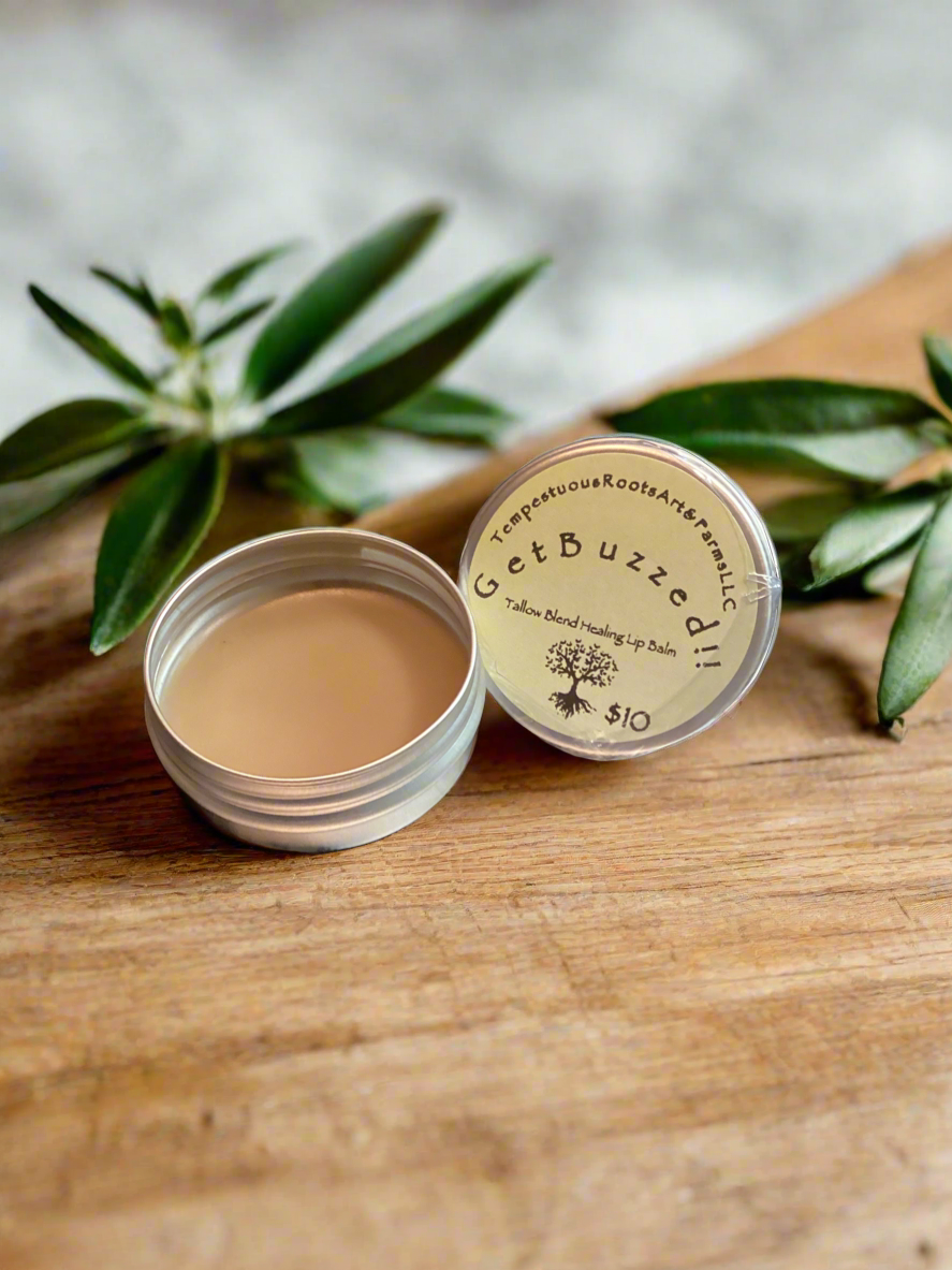 Get Buzzed! Tallow Blend Lip Balm