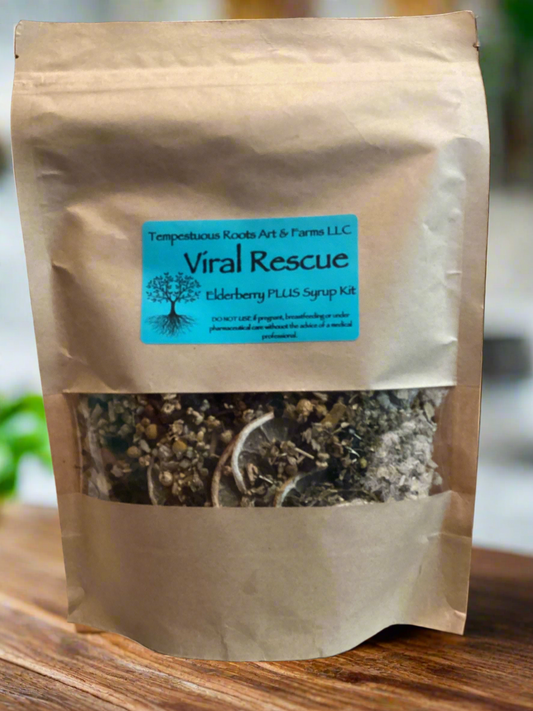 Viral Rescue-Elderberry Syrup Kit