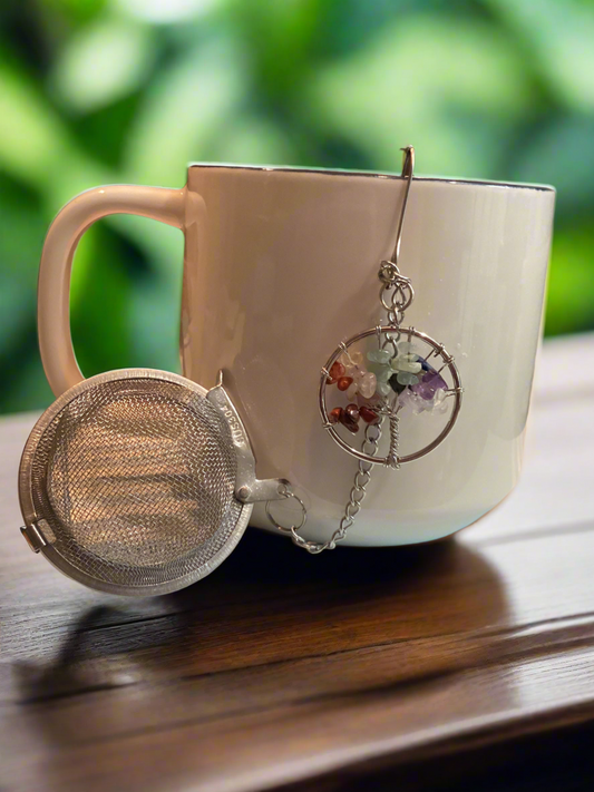 Rainbow Tree of Life Tea Filter