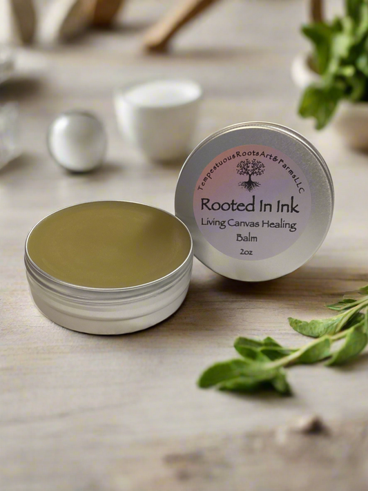 Rooted In Ink: A Living Canvas Healing Balm