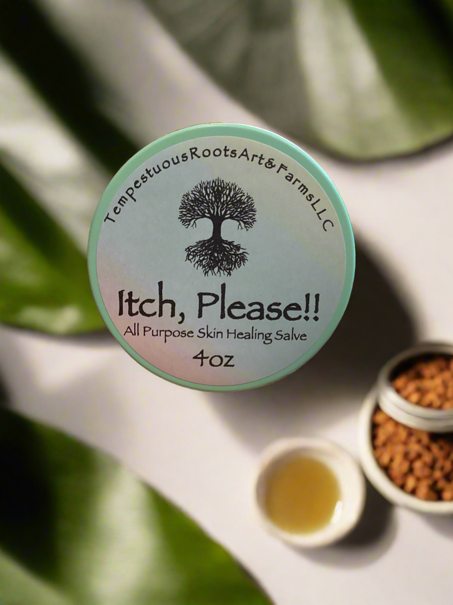 Itch, Please! All Purpose Skin Healing Salve
