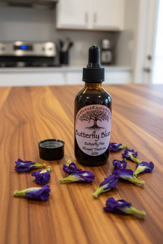 Butterfly Blues - Tempestuous Roots Art & Farms LLC