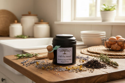 Chill the Stems - Relaxation Tea - Tempestuous Roots Art & Farms LLC