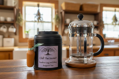 Chill the Stems - Relaxation Tea - Tempestuous Roots Art & Farms LLC