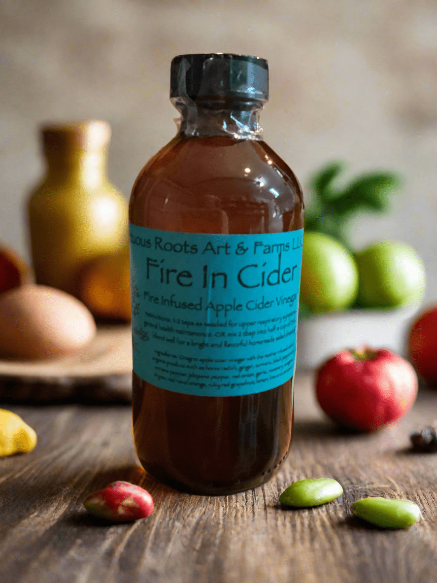 Fire In Cider - Tempestuous Roots Art & Farms LLC