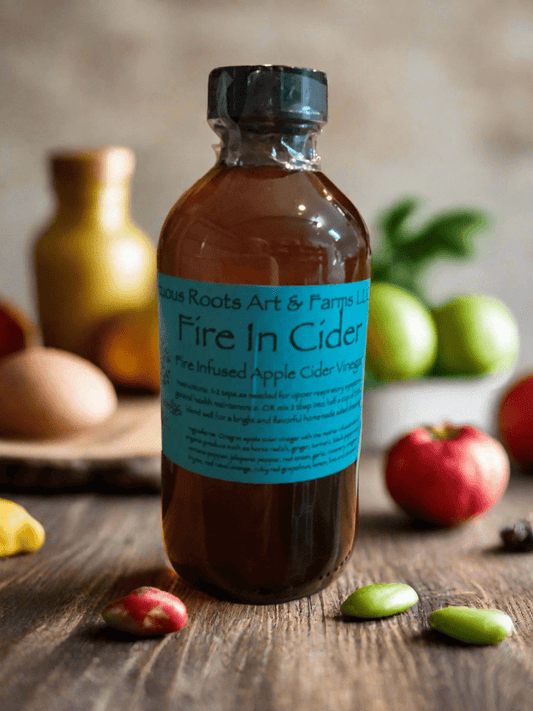 Fire In Cider - Tempestuous Roots Art & Farms LLC