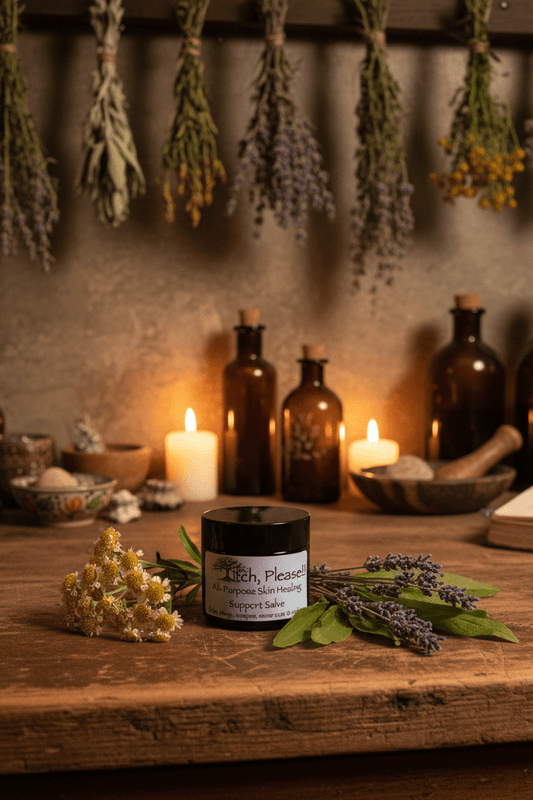 Itch, Please! All Purpose Skin Salve - Tempestuous Roots Art & Farms LLC