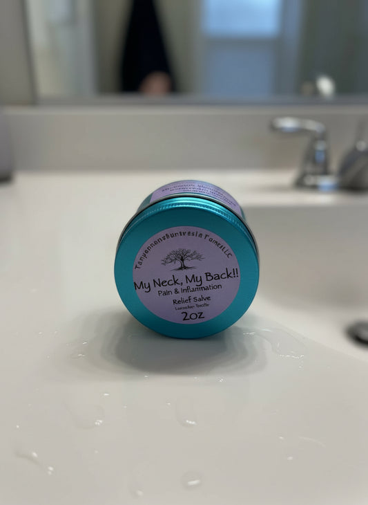 My Neck, My Back!!! All Natural Salve