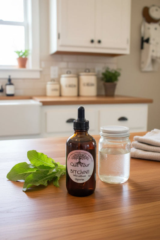 Quit Your Bitchin Glycerite - Tempestuous Roots Art & Farms LLC