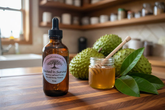 Rooted In Survival - Soursop Tincture - Tempestuous Roots Art & Farms LLC