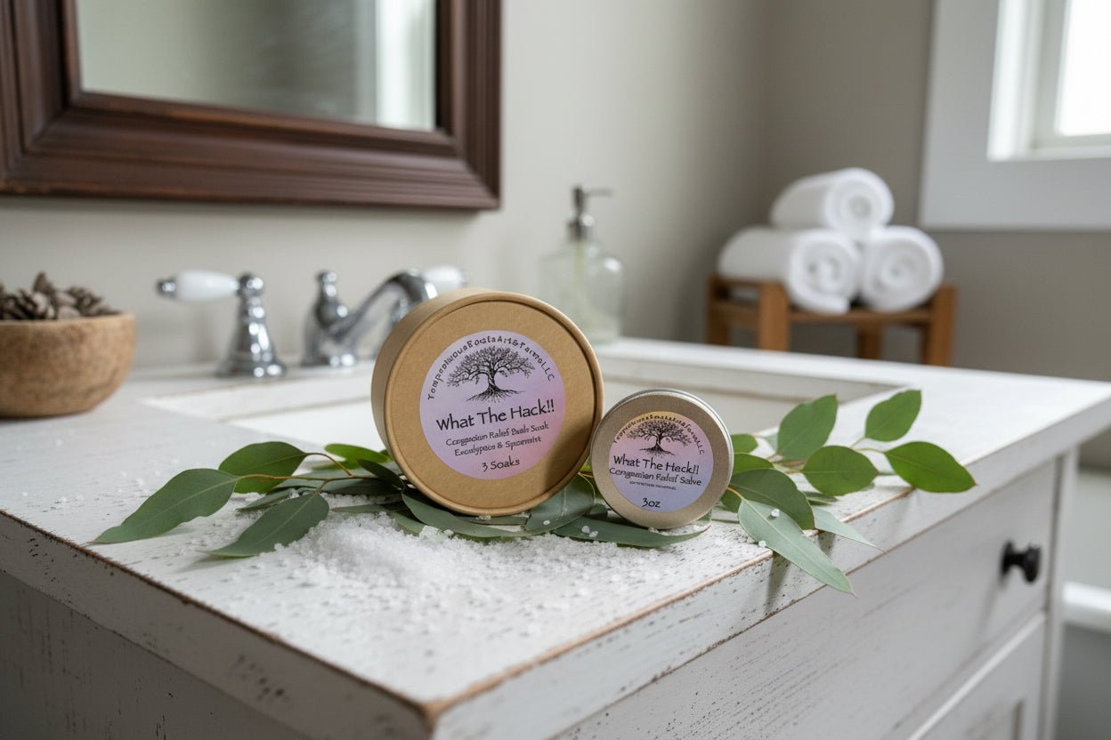 What The Hack - Botanical Bath Soak - Tempestuous Roots Art & Farms LLC